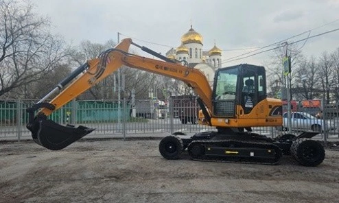Экскаватор колесно-гусеничный HZM X9