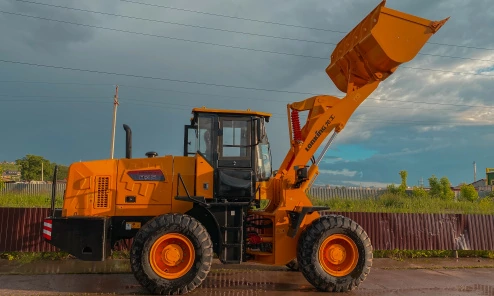 Фронтальный погрузчик Lonking CDM835, 3 гидролинии