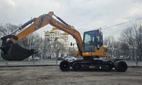 Экскаватор колесно-гусеничный HZM X9