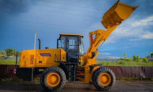 Фронтальный погрузчик Lonking CDM835N, 3 гидролинии
